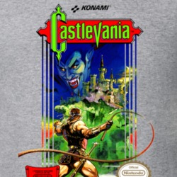 Castlevania Nes Box Art Video Game T Shirt 31430630