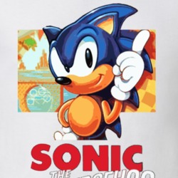 Sonic The Hedgehog Video Game Super Hero T Shirt 31508