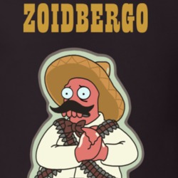 Futurama Zoidberg T Shirt - Brown 32498