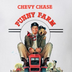 Funny Farm Chevy Chase Funny Movie T Shirt 33158743