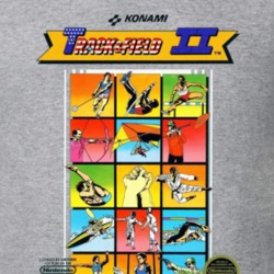 Track And Field 2 Nes Box Art Video Game T Shirt 33158786