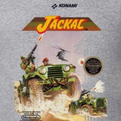 Jackal Nes Box Art Video Game T Shirt 33158792