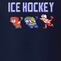 Ice Hockey Nes Characters Video Game Hockey T Shirt 33291249