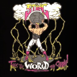 Sting Wrestling Superstar Wcw Retro Wrestling T Shirt 33314952