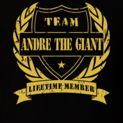 Andre The Giant Team Lifetime Member Wrestling T Shirt 33486280