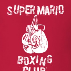 Super Mario Mike Tyson's Punchout Boxing Club T Shirt 33486311