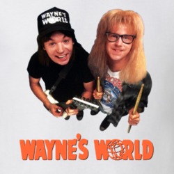 Wayne's World 90's Comedy Retro Movie Funny T Shirt 33738835