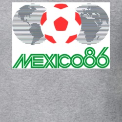 World Cup Soccer Mexico 1986 Host Logo Soccer T Shirt 33738849