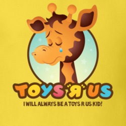 Toys R Us Giraffe Kids Toys Yellow T Shirt 33761416