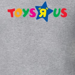 Toys R Us Retro Kids Store Logo Grey T Shirt 33817721