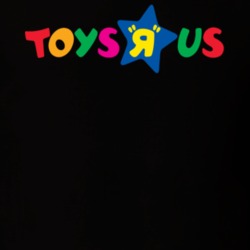 Toys R Us Retro Kids Store Logo Black T Shirt 33817729