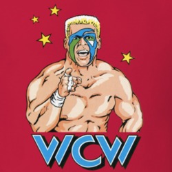 Wcw Sting Retro Wrestling Legend Red T Shirt 33872057