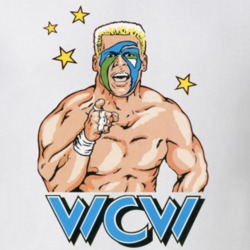 Wcw Sting Retro Wrestling Legend White T Shirt 33872069