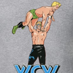 Wcw Sting Retro Cool Old School Wrestling Grey T Shirt 33872071