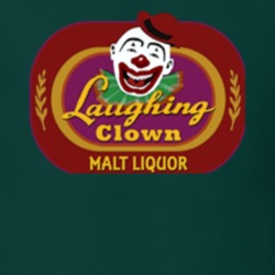 Laughing Clown Forest Green T Shirt 33932114