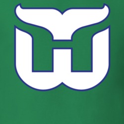 Hartford Whalers Classic Retro Logo T Shirt 33995918