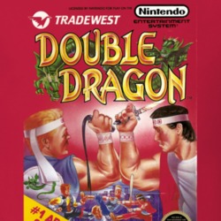 Double Dragon Retro Nes Box Art Video Game T Shirt 33995937