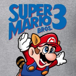 Super Mario 3 Nes Box Art Video Game Retro T Shirt 33995942