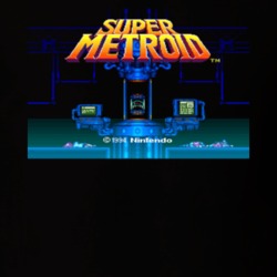 Super Metroid Game Intro Snes Retro Video Game T Shirt 34014356