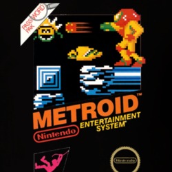 Metroid Nes Box Art Retro Video Game T Shirt 34019206