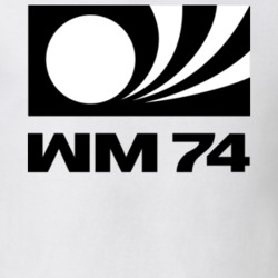 World Cup 1974 West Germany Host Logo Soccer T Shirt 34310050