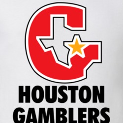 Houston Gamblers Usfl Retro 80's Football T Shirt 34485696