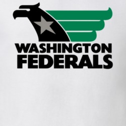 Washington Federals Usfl Retro 80's Football T Shirt 34485698