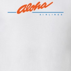 Aloha Airlines Retro Defunct Airline T Shirt 34485704