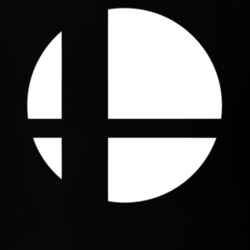 Super Smash Bros Logo White Gaming Video Game T Shirt 34665658
