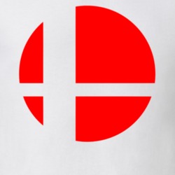 Super Smash Bros Logo Red Gaming Video Game T Shirt 34665659