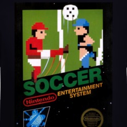 Soccer Nes Box Art Retro Video Game Long Sleeve T Shirt 34665679