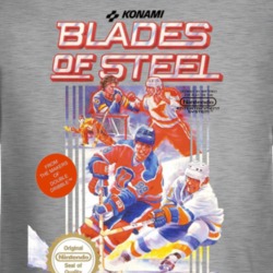 Blades Of Steel Nes Box Art Retro Video Game Long Sleeve T Shirt 34665682