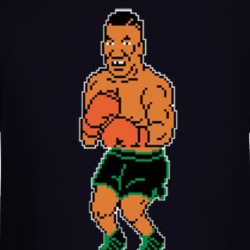 Mike Tyson's Punchout 8 Bit Boxing Video Game Long Sleeve T Shirt 34787207