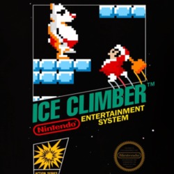 Ice Climber Retro Nes Box Art Video Game T Shirt 35054102