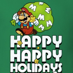 Super Mario Holiday Christmas Essential Video Game Fan T Shirt 35107037