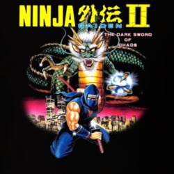 Ninja Gaiden 2 Nes Box Art Retro Video Game T Shirt 35184751