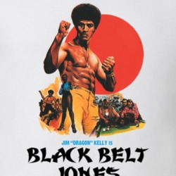 Black Belt Jones Retro Black Cinema Movie T Shirt 35315497
