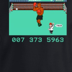 Mike Tyson's Punch Out Retro Nes Sweatshirt T Shirt 35316126