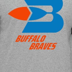 Buffalo Braves Retro 70's Basketball Baseball Raglan T Shirt 35427407