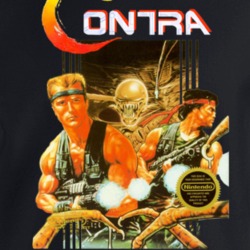Contra Box Art Nes Retro Crewneck Sweatshirt T Shirt 35427423