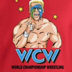 Wcw Sting Retro Wrestling Legend Crewneck Sweatshirt T Shirt 35427426