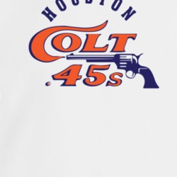Houston Colt 45s Retro Baseball White Crewneck Sweatshirt T Shirt 35427707
