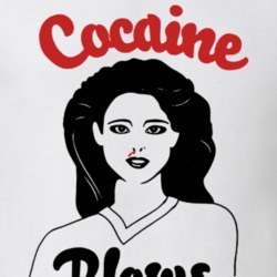 Cocaine Blows Hollywood Funny T Shirt 35631
