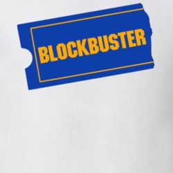 Blockbuster Video Logo Video Store Retro T Shirt 36036965