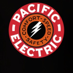 Pacific Electric Railway Retro Railway Trains T Shirt 36090439
