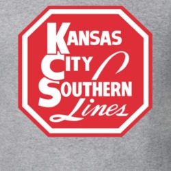 Kansas City Southern Railway Trains Retro T Shirt 36090442
