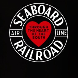 Seaboard Railroad Retro Railways Train T Shirt 36090445