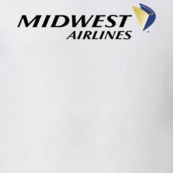 Midwest Airlines Defunct Airline Logo T Shirt 36314778