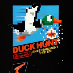 Duck Hunt Nes Retro Box Art Video Game T Shirt 36314790