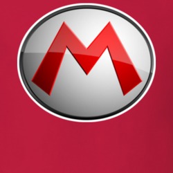 Super Mario Bros Mario Logo T Shirt 36623